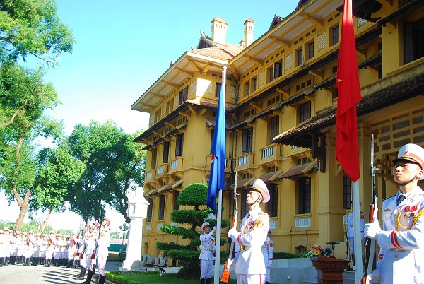 Toàn cảnh Lễ Thượng cờ kỷ niệm 50 năm thành lập ASEAN - Ảnh 9