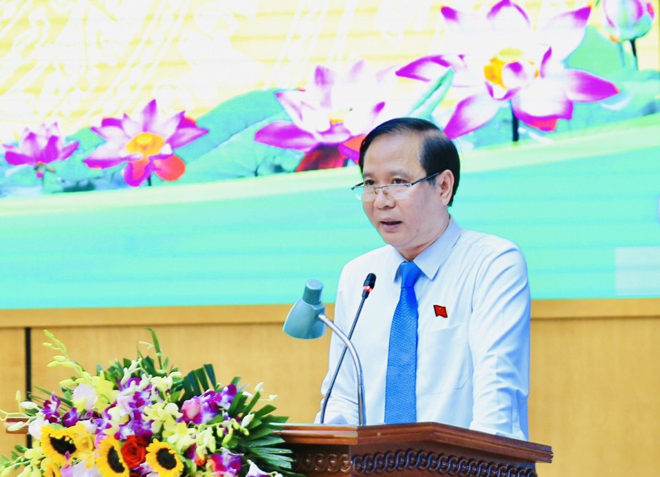Ông Nguyễn Công Thành tái đắc cử chức danh Chủ tịch HĐND quận Ba Đình - Ảnh 3