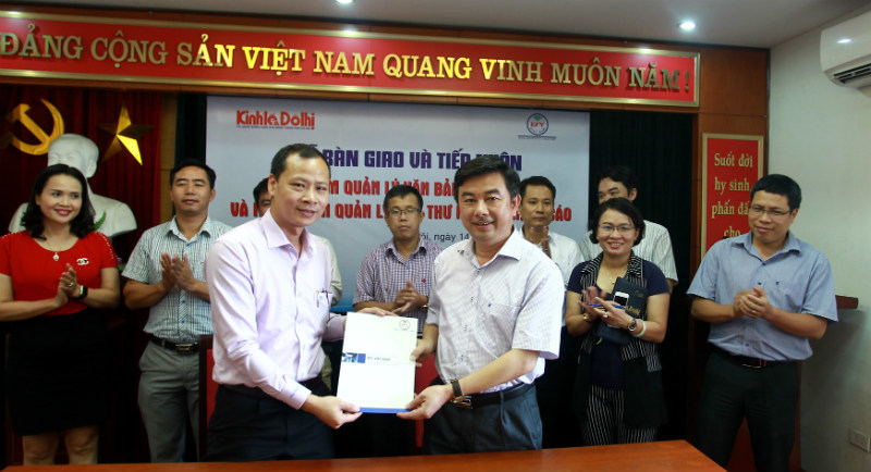 EFY Việt Nam tặng phần mềm chỉ đạo, điều hành cho báo Kinh tế & Đô thị - Ảnh 1