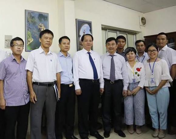 Phó Chủ tịch UBND TP Hà Nội Nguyễn Doãn Toản thăm và chúc mừng báo Kinh tế & Đô thị - Ảnh 3