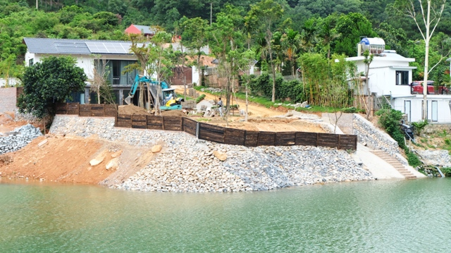 [Ảnh] Hà Nội: Cận cảnh hồ chứa thủy lợi tại huyện Sóc Sơn đang bị “bức tử” - Ảnh 8