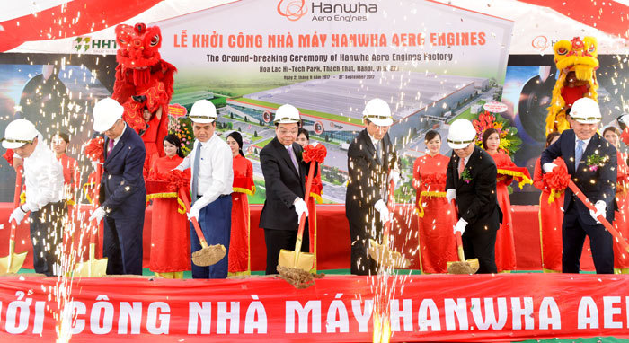 Khởi công xây nhà máy sản xuất linh kiện máy bay hơn 4.500 tỷ đồng tại Hà Nội - Ảnh 1
