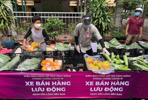 Người dân TP Hồ Chí Minh có thể mua thực phẩm tại 148 điểm bán lưu động - Ảnh 1