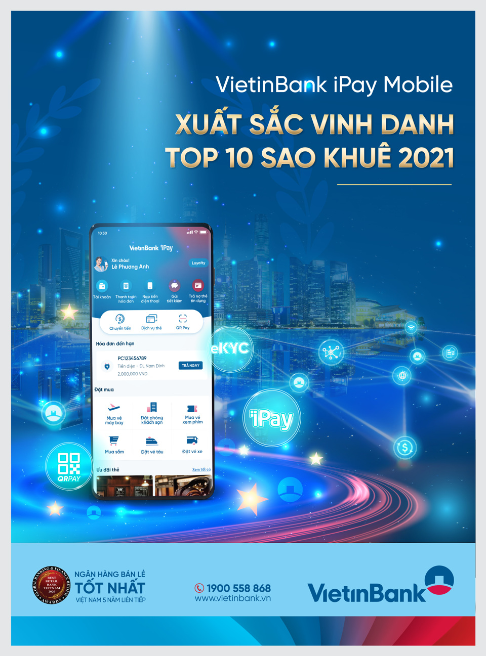 VietinBank iPay Mobile nhận giải thưởng uy tín - Ảnh 2