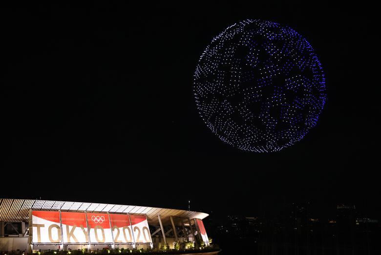 Những hình ảnh ấn tượng tại lễ khai mạc Olympic Tokyo 2020 “có một không hai” - Ảnh 11