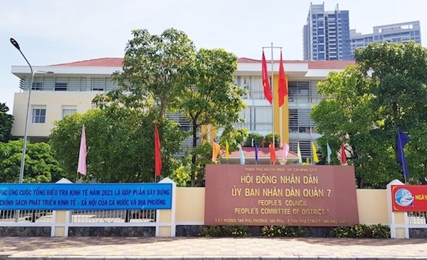TP Hồ Chí Minh: Phát hiện ca nghi mắc Covid-19, UBND quận 7 tạm dừng hoạt động - Ảnh 1