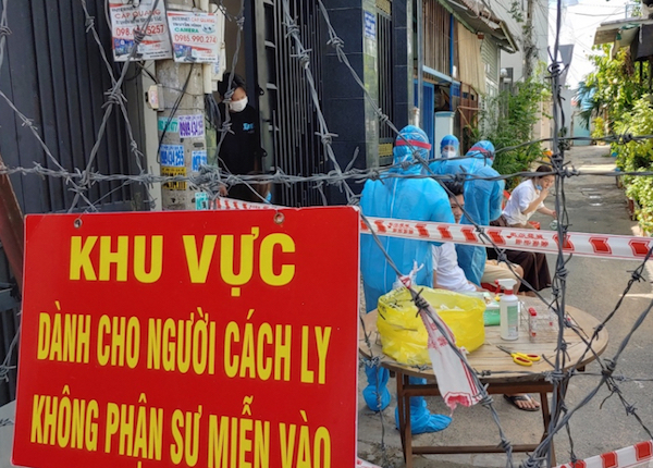 TP Hồ Chí Minh: Phong tỏa theo Chỉ thị 16 một số khu vực ở Hóc Môn - Ảnh 1