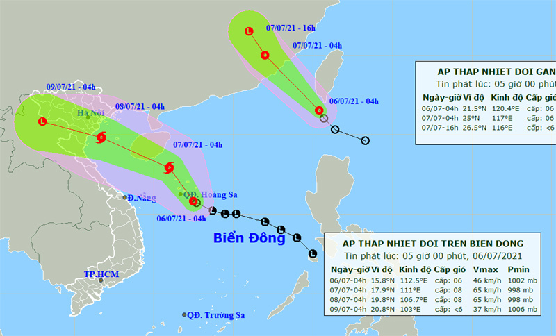 Áp thấp nhiệt đới trên Biển Đông có khả năng mạnh lên thành bão - Ảnh 1
