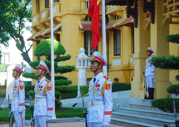 Toàn cảnh Lễ Thượng cờ kỷ niệm 50 năm thành lập ASEAN - Ảnh 3