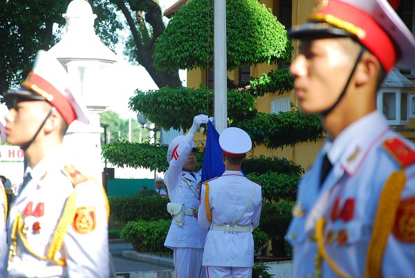 Toàn cảnh Lễ Thượng cờ kỷ niệm 50 năm thành lập ASEAN - Ảnh 6