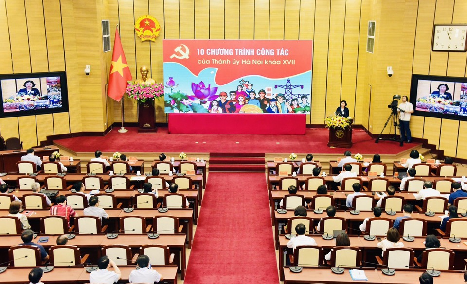 Phó Bí thư Thường trực Thành ủy Nguyễn Thị Tuyến: Xây dựng Hà Nội phát triển nhanh, bền vững - Ảnh 2