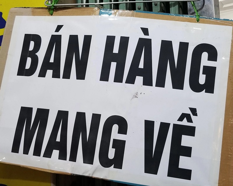 Bình Định: Các cơ sở kinh doanh ăn, uống không phục vụ tại chỗ, chỉ được bán mang về - Ảnh 1