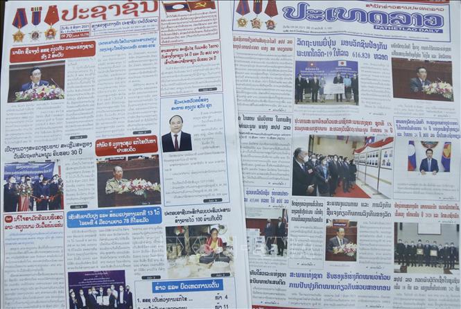Báo chí Lào đưa tin đậm nét về chuyến thăm hữu nghị chính thức Chủ tịch nước Việt Nam - Ảnh 1