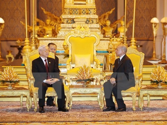Báo Campuchia ca ngợi chuyến thăm của Tổng Bí thư Nguyễn Phú Trọng - Ảnh 1