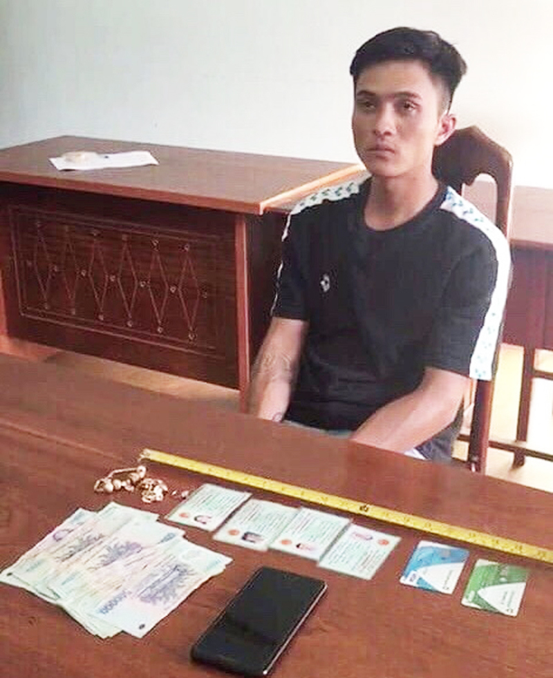 Quảng Nam: Bắt đối tượng phá két sắt trộm hơn 200 triệu đồng - Ảnh 1