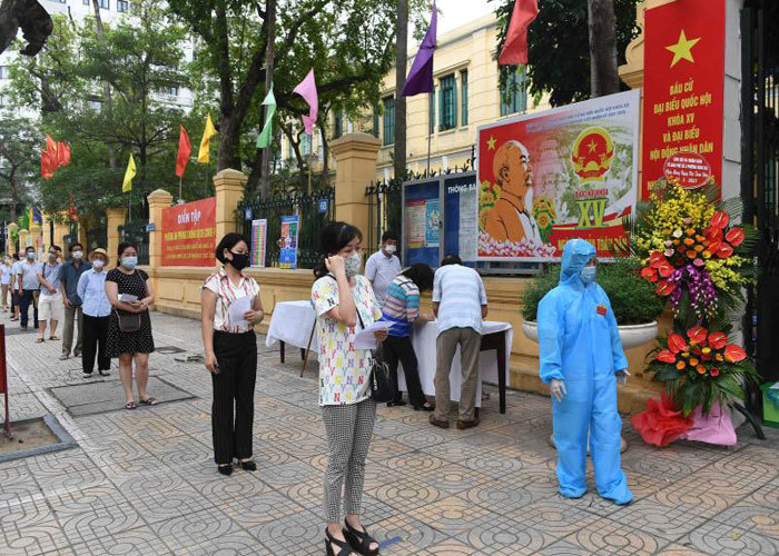 Truyền thống quốc tế đưa tin đậm nét về cuộc bầu cử của Việt Nam - Ảnh 1