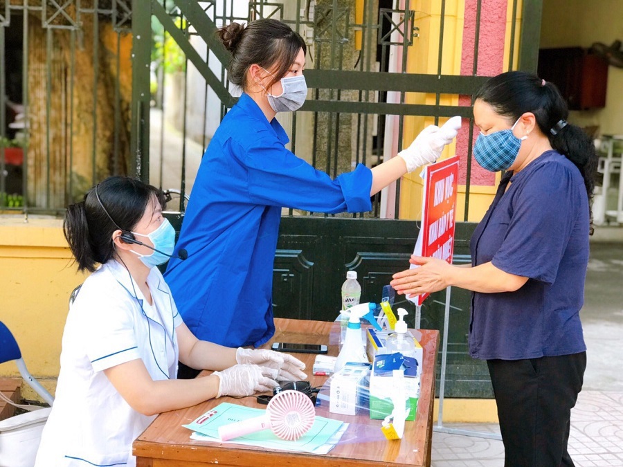 Hơn 80% cử tri huyện Thanh Trì đã đi bỏ phiếu - Ảnh 4