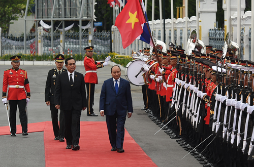Hình ảnh lễ đón Thủ tướng Nguyễn Xuân Phúc thăm chính thức Thái Lan - Ảnh 3