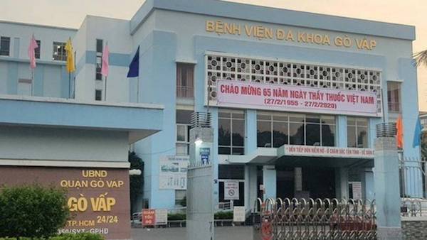 TP Hồ Chí Minh: Tạm ngưng hoạt động Bệnh viện quận Gò Vấp vì liên quan Covid-19 - Ảnh 1