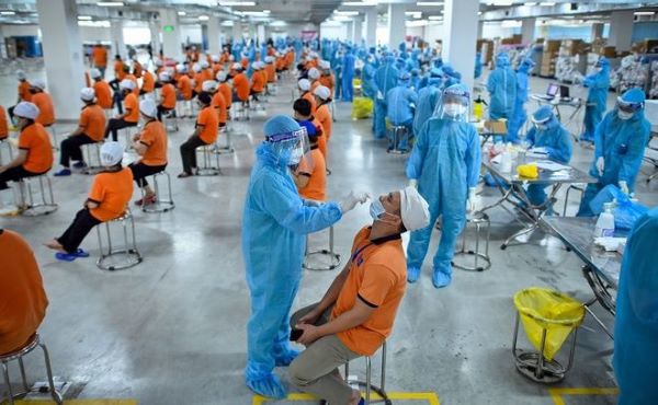 Bắc Giang: Gần 23.000 công nhân được phép trở lại làm việc - Ảnh 1