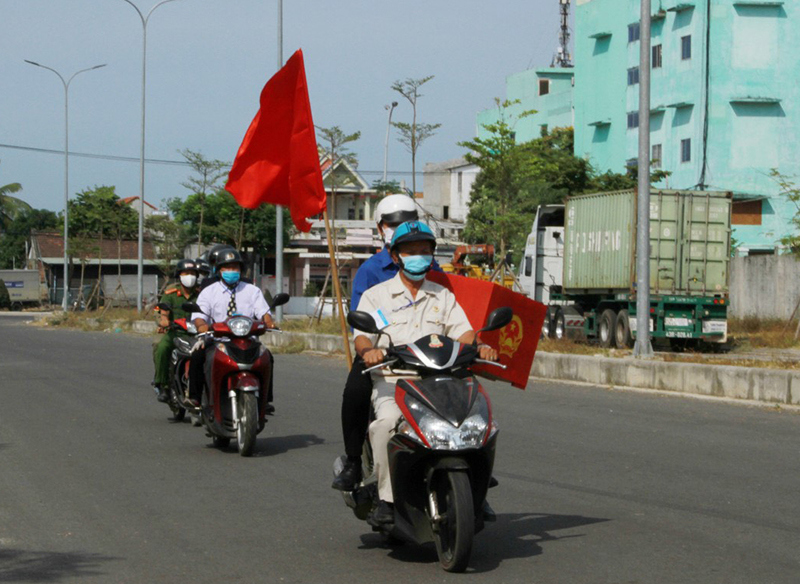 Đà Nẵng: Diễn tập bầu cử trong khu cách ly tập trung - Ảnh 2