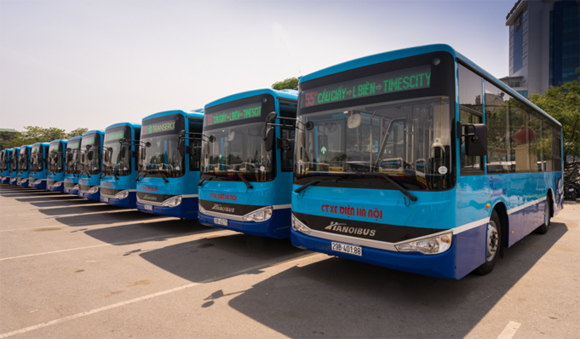 Transerco thay xe buýt mới 2 tuyến buýt - Ảnh 1
