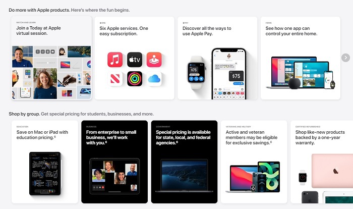Apple đưa ra bản thiết kế mới cửa hàng trực tuyến Apple Store - Ảnh 3