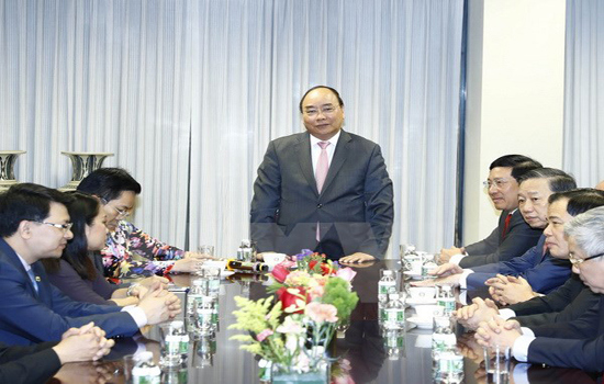 Thủ tướng thăm Phái đoàn Thường trực Việt Nam tại Liên hợp quốc - Ảnh 1