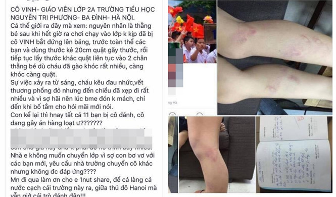 Vụ ở trường Nguyễn Tri Phương: Tiếp xúc với phụ huynh tìm hiểu bao nhiêu học sinh bị đánh - Ảnh 1