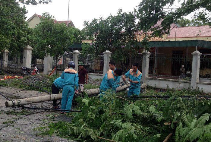 Nghệ An: Bão đi qua, tan hoang để lại - Ảnh 5