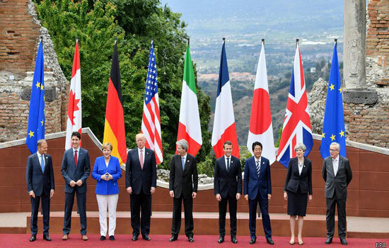 Các nhà lãnh đạo G7 ký tuyên bố chung về chống chủ nghĩa khủng bố - Ảnh 1