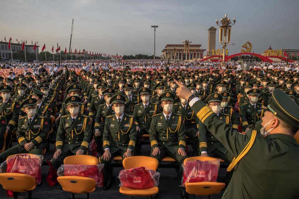 Cận cảnh lễ kỷ niệm 100 năm thành lập Đảng Cộng sản Trung Quốc - Ảnh 3