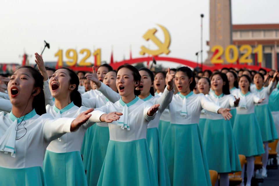 Cận cảnh lễ kỷ niệm 100 năm thành lập Đảng Cộng sản Trung Quốc - Ảnh 7