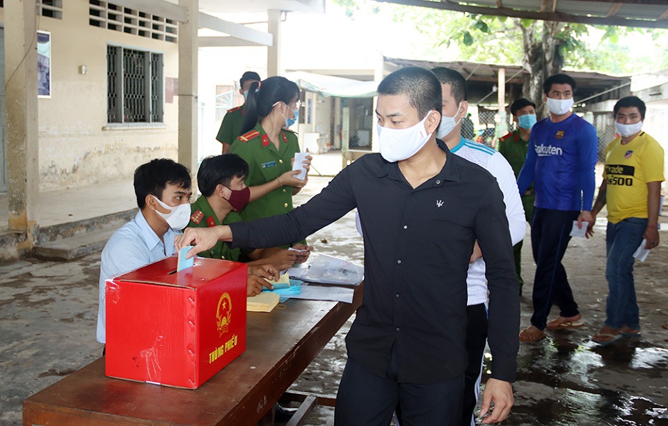 Hơn 660 người bị tạm giam tại An Giang được bầu cử - Ảnh 2