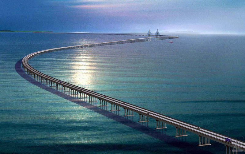 Chiêm ngưỡng những cây cầu vượt biển dài nhất thế giới - Ảnh 5