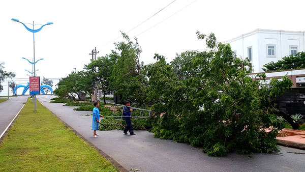 Nhiều tỉnh miền Trung thiệt hại lớn sau bão số 4 - Ảnh 1