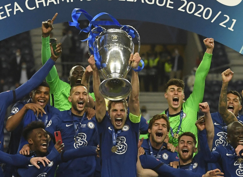 Màn ăn mừng đầy cảm xúc của Chelsea sau khi vô địch Champions League - Ảnh 7