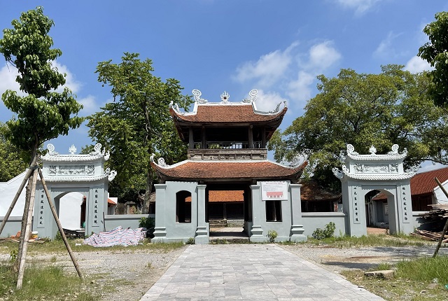 Vi phạm tu bổ, tôn tạo tại chùa Đậu, huyện Thường Tín: Sau 3 tháng vẫn chờ… kế hoạch khắc phục - Ảnh 1