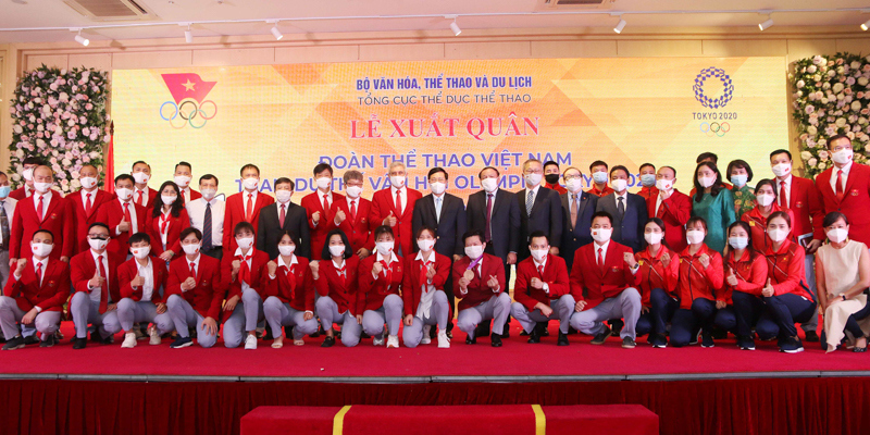 Đoàn Thể thao Việt Nam xuất quân tham dự Olympic Tokyo 2020 - Ảnh 4