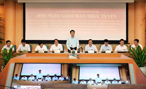 Chủ tịch Nguyễn Đức Chung: Thực hiện nghiêm quy tắc ứng xử tại cơ quan và nơi công cộng - Ảnh 1