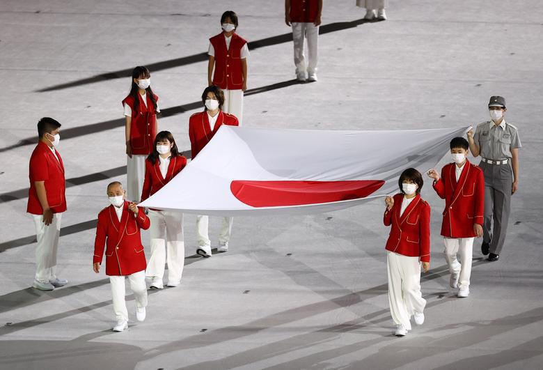 Những hình ảnh ấn tượng tại lễ khai mạc Olympic Tokyo 2020 “có một không hai” - Ảnh 2