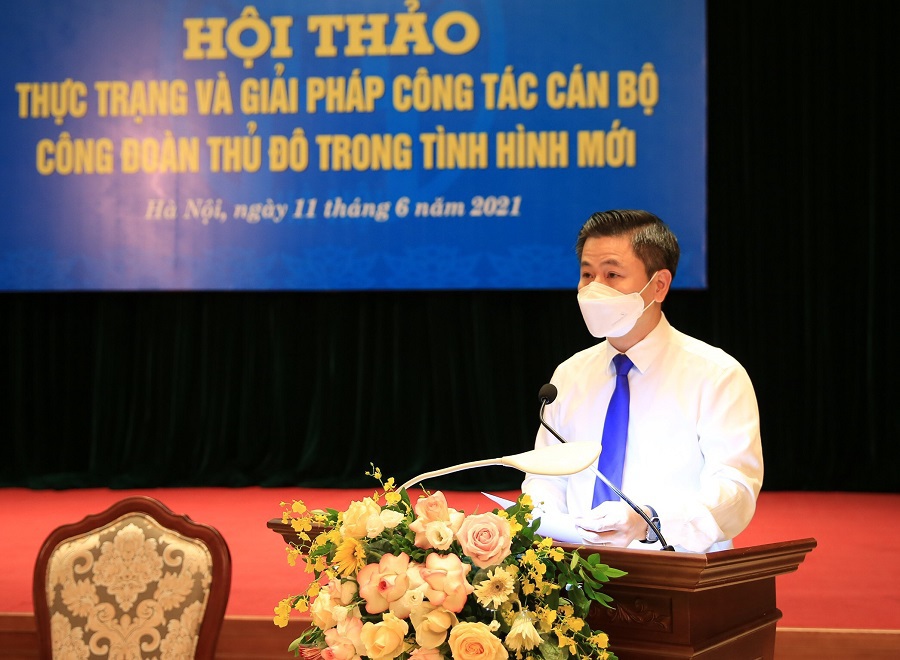 Phó Bí thư Thường trực Thành ủy Nguyễn Thị Tuyến: Tạo nền tảng thuận lợi thu hút nhân tài vào vị trí cán bộ công đoàn - Ảnh 2
