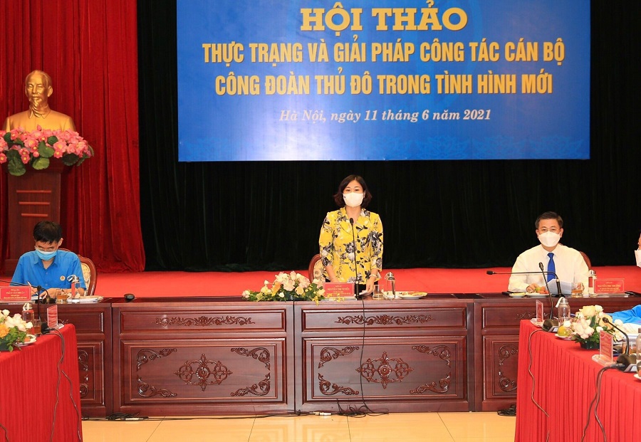 Phó Bí thư Thường trực Thành ủy Nguyễn Thị Tuyến: Tạo nền tảng thuận lợi thu hút nhân tài vào vị trí cán bộ công đoàn - Ảnh 4