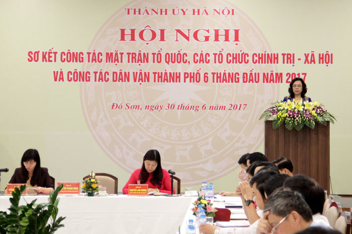 Công tác dân vận phải hướng mạnh hơn về cơ sở - Ảnh 2