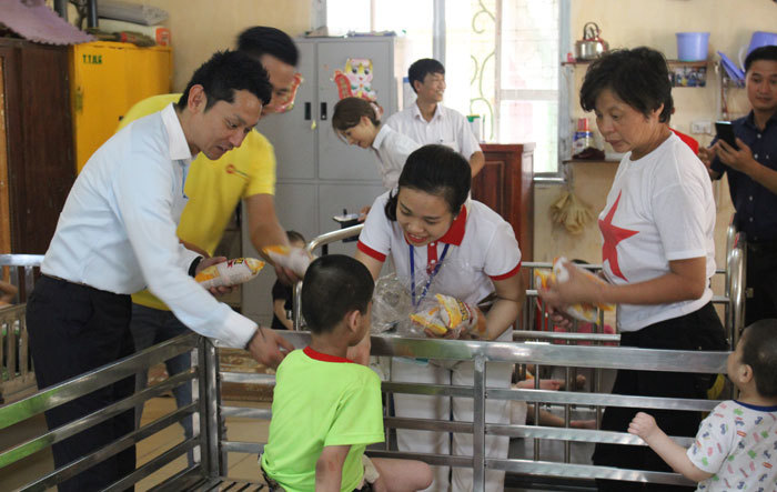 Công ty Taiyo No Kaze tặng quà Trung tâm nuôi dưỡng người già và trẻ tàn tật Thụy An - Ảnh 2