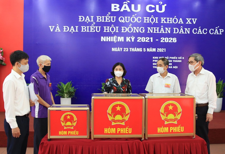 Phó Bí thư Thường trực Thành ủy Nguyễn Thị Tuyến: Quận Ba Đình rà soát các phương án, đảm bảo an toàn cho ngày hội của toàn dân - Ảnh 2