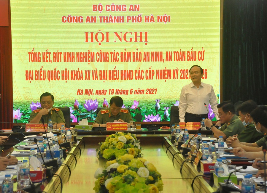 Chủ tịch HĐND TP Nguyễn Ngọc Tuấn: Công an TP tập trung bảo đảm an toàn tuyệt đối cho Kỳ họp Quốc hội và HĐND các cấp - Ảnh 2
