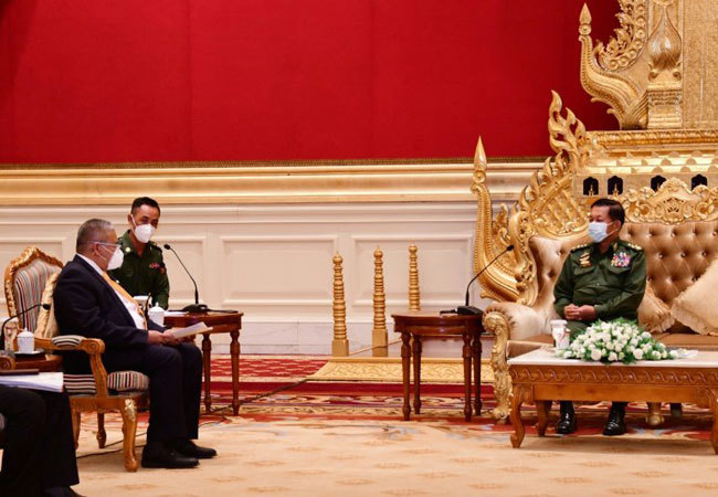 Chính quyền quân sự Myanmar nêu điều kiện để tổ chức cuộc bầu cử mới - Ảnh 1