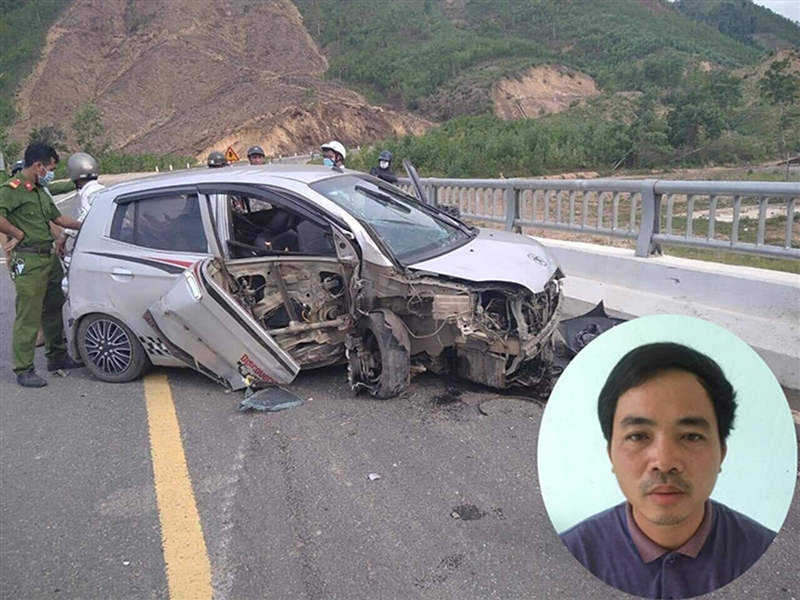 Quảng Nam: Bắt đối tượng cướp ô tô bỏ chạy rồi tự gây tai nạn - Ảnh 1