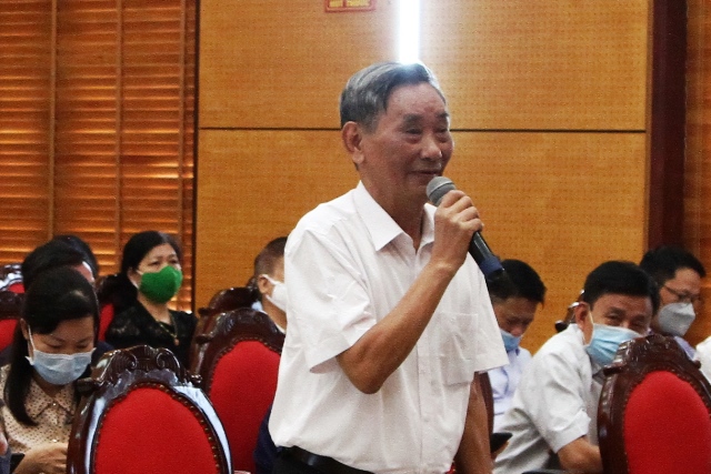 Các ứng cử viên đại biểu HĐND TP Hà Nội tiếp xúc cử tri quận Tây Hồ - Ảnh 7